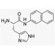 L-Histidine beta-naphthylamide (CAS 7424-15-9) - chemical structure image