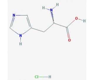 L-Histidine Monohydrochloride (CAS 1007-42-7) - chemical structure image