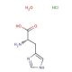 L-Histidine monohydrochloride monohydrate (CAS 5934-29-2) - chemical structure image
