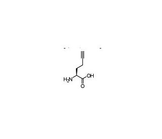 L-homopropargylglycine (CAS 98891-36-2) - chemical structure image