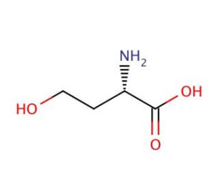 L-Homoserine (CAS 672-15-1) - chemical structure image