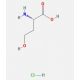 L-Homoserine hydrochloride (CAS 672-15-1 (non-salt)) - chemical structure image