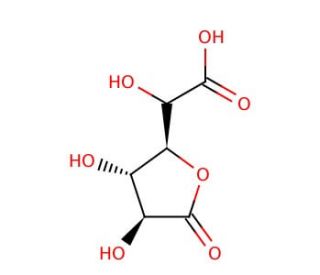 L-Idaric-1,4-lactone (CAS 80876-59-1) - chemical structure image