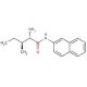 L-Isoleucine beta-naphthylamide (CAS 732-84-3) - chemical structure image