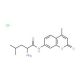 L-Leucin-7-amido-4-methylcoumarin-hydrochlorid (CAS 062480-44-8) - chemical structure image