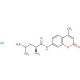 L-Leucine 7-amido-4-methylcoumarin hydrochloride (CAS 62480-44-8) - chemical structure image