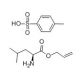 L-Leucine allyl ester 4-toluenesulfonate salt (CAS 88224-03-7) - chemical structure image