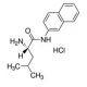 L-Leucine beta-naphthylamide hydrochloride (CAS 893-36-7) - chemical structure image