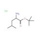 L-Leucine tert-butyl ester hydrochloride (CAS 2748-02-9) - chemical structure image