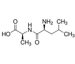 L-Leucyl-L-alanine (CAS 7298-84-2) - chemical structure image