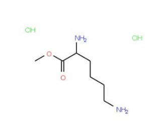 L-Lysine Methyl Ester Dihydrochloride (CAS 26348-70-9) - chemical structure image