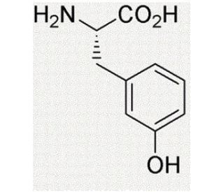 L-m-Tyrosine (CAS 587-33-7) - chemical structure image