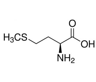 L-Methionine (CAS 63-68-3) - chemical structure image