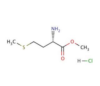 L-Methionine methyl ester hydrochloride (CAS 2491-18-1) - chemical structure image