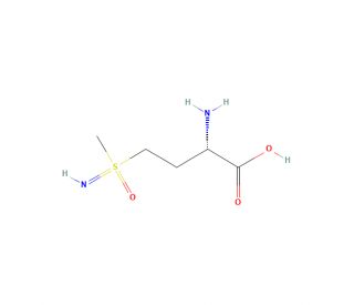 L-Methionine [R,S]-Sulfoximine (CAS 15985-39-4) - chemical structure image 