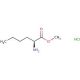 L-Norleucine methyl ester hydrochloride (CAS 3844-54-0) - chemical structure image