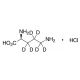 L-Ornithine-d6 Hydrochloride (CAS 347841-40-1) - chemical structure image