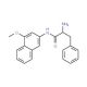 L-Phenylalanine 4-methoxy-beta-naphthylamide (CAS 60285-95-2) - chemical structure image