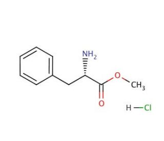 L-Phenylalanine methyl ester hydrochloride (CAS 7524-50-7) - chemical structure image