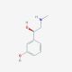 L-phenylephrine (CAS 59-42-7) - chemical structure image