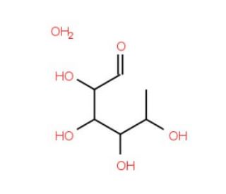 L-(&plus;)-Rhamnose (CAS 3615-41-6) - chemical structure image
