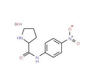 L-Proline 4-nitroanilide (CAS 7369-91-7) - chemical structure image