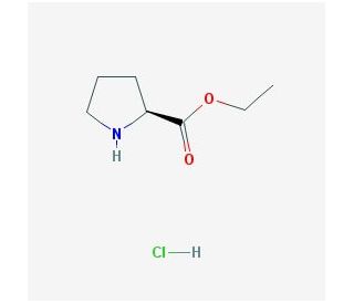 L-Proline ethyl ester hydrochloride (CAS 33305-75-8) - chemical structure image
