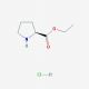L-Proline ethyl ester hydrochloride (CAS 33305-75-8) - chemical structure image