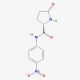 L-Pyroglutamic acid 4-nitroanilide (CAS 66642-35-1) - chemical structure image
