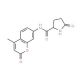 L-Pyroglutamic acid 7-amido-4-methylcoumarin (CAS 66642-36-2) - chemical structure image