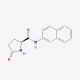 L-Pyroglutamic Acid b-Naphthylamide (CAS 22155-91-5) - chemical structure image
