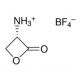 L-Serine β-lactone tetrafluoroborate salt 的分子结构, CAS编号: 403655-97-0 L-Serine β-lactone tetrafluoroborate salt (CAS 403655-97-0) - chemical structure image
