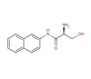 L-Serine beta-naphthylamide (CAS 888-74-4) - chemical structure image