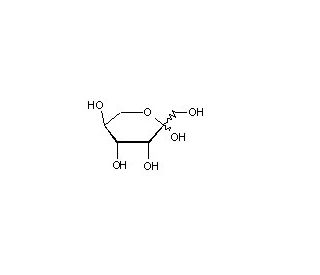L-Tagatose (CAS 17598-82-2) - chemical structure image