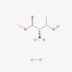 L-Threonine methyl ester hydrochloride (CAS 39994-75-7) - chemical structure image