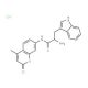 L-Tryptophan 7-amido-4-methylcoumarin hydrochloride 的分子结构, CAS编号: 201860-49-3 L-Tryptophan 7-amido-4-methylcoumarin hydrochloride (CAS 201860-49-3) - chemical structure image