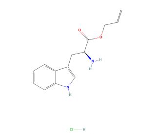 L-Tryptophan allyl ester hydrochloride - chemical structure image