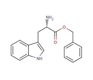 L-Tryptophan benzyl ester (CAS 4299-69-8) - chemical structure image
