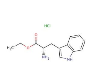L-Tryptophan ethyl ester hydrochloride (CAS 2899-28-7) - chemical structure image
