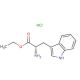L-Tryptophan ethyl ester hydrochloride (CAS 2899-28-7) - chemical structure image