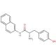 L-Tyrosine beta-naphthylamide (CAS 4357-95-3) - chemical structure image