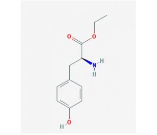 L-Tyrosine Ethyl ester (CAS 949-67-7) - chemical structure image
