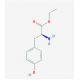 L-Tyrosine Ethyl ester (CAS 949-67-7) - chemical structure image