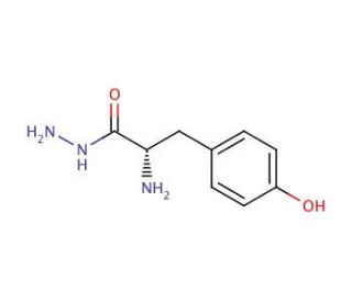 L-Tyrosine hydrazide (CAS 7662-51-3) - chemical structure image