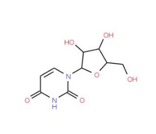 L-Uridine (CAS 26287-69-4) - chemical structure image