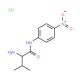 L-Valine 4-nitroanilide hydrochloride (CAS 77835-49-5) - chemical structure image
