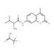 L-Valine 7-amido-4-methylcoumarin, trifluoroacetate salt (CAS 191723-67-8) - chemical structure image