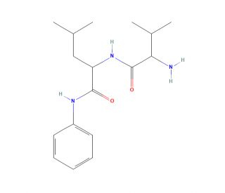 L-Valinyl-L-leucinyl Anilide (CAS 874945-31-0) - chemical structure image