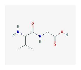 L-Valylglycine (CAS 686-43-1) - chemical structure image