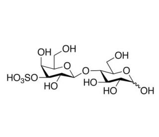 Lactose-3&prime;-sulfate (CAS 159358-51-7) - chemical structure image